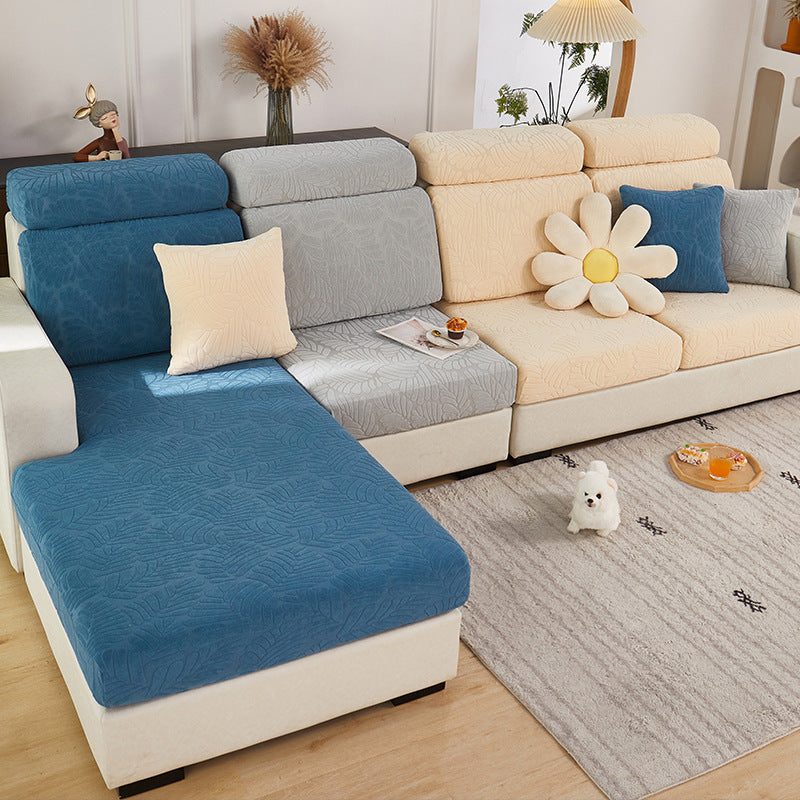 Valoren – Housse Élastique pour Canapé avec Coussins Détachables