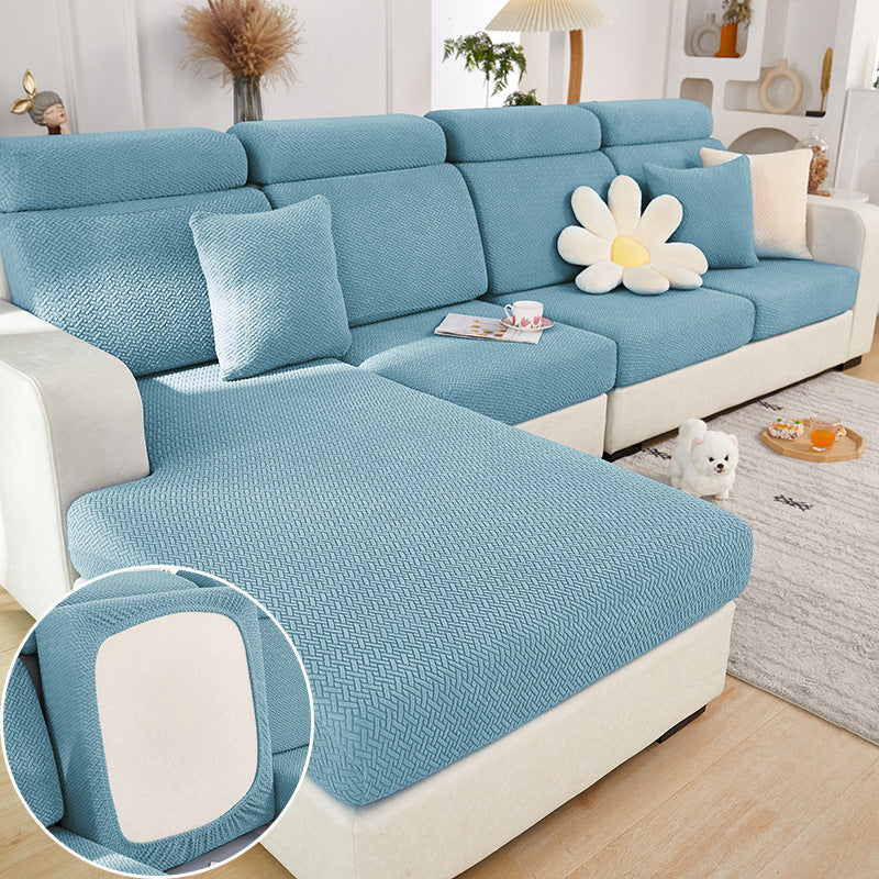 Valoren – Housse Élastique pour Canapé avec Coussins Détachables